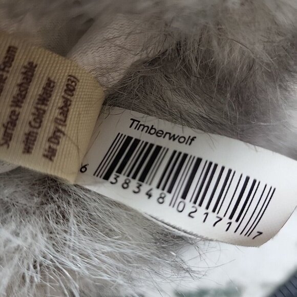 Folkmanis Timberwolf Full-Body Plush Hand Puppet Lifelike Gray Wolf Storytelling - Picture 9 of 11